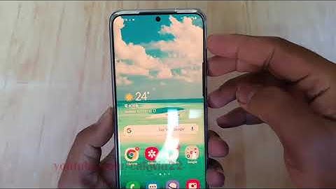 Samsung Galaxy S20 : How to enable or disable Fast charging (Android 10)