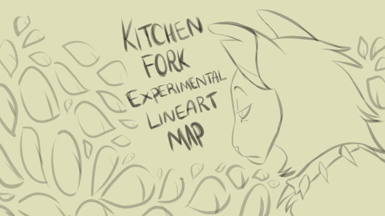 Kitchen fork - Experimental OC Lineart M.A.P (COMPLETE/LINK IN DESCRIPTION) - Kitchen fork - Experimental OC Lineart M.A.P (COMPLETE/LINK IN DESCRIPTION)