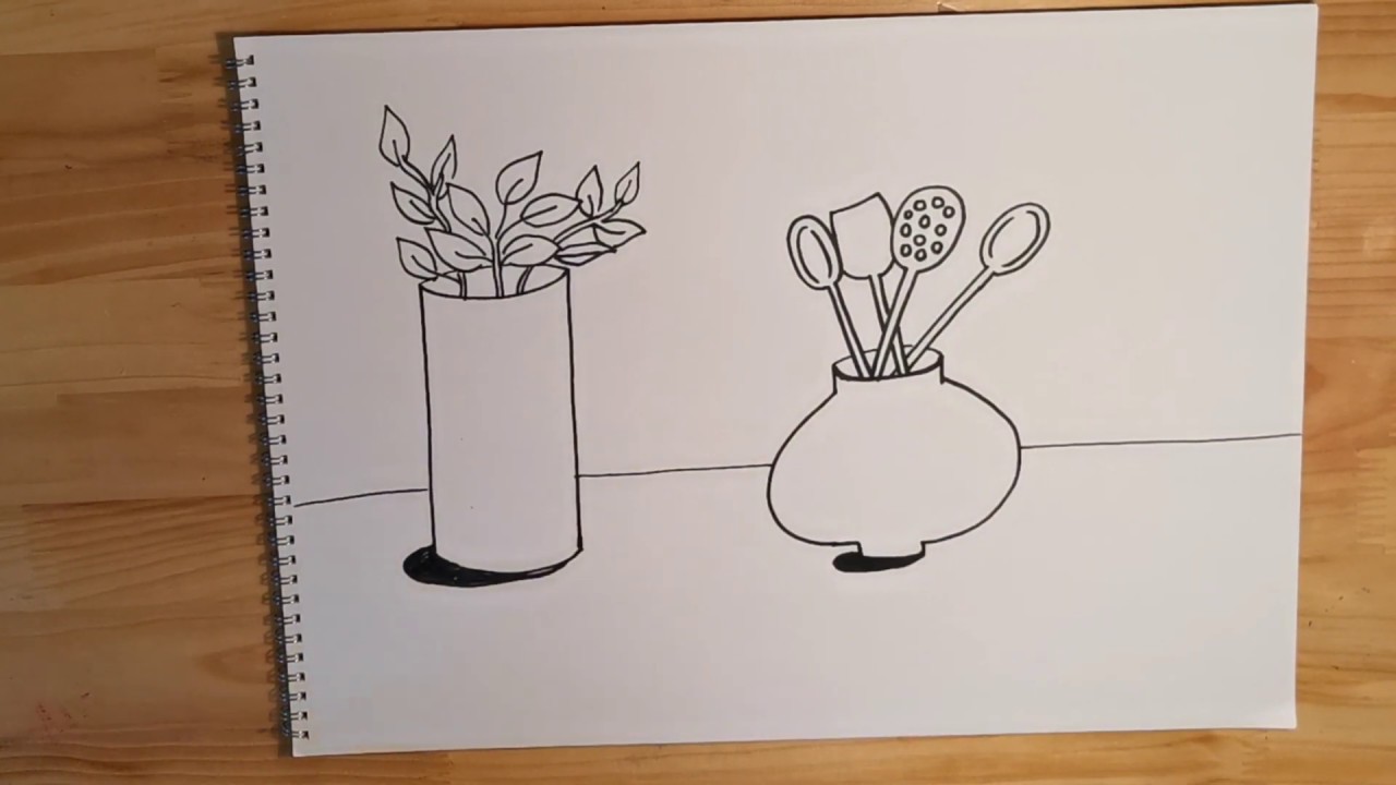 Drawing a simple container - YouTube