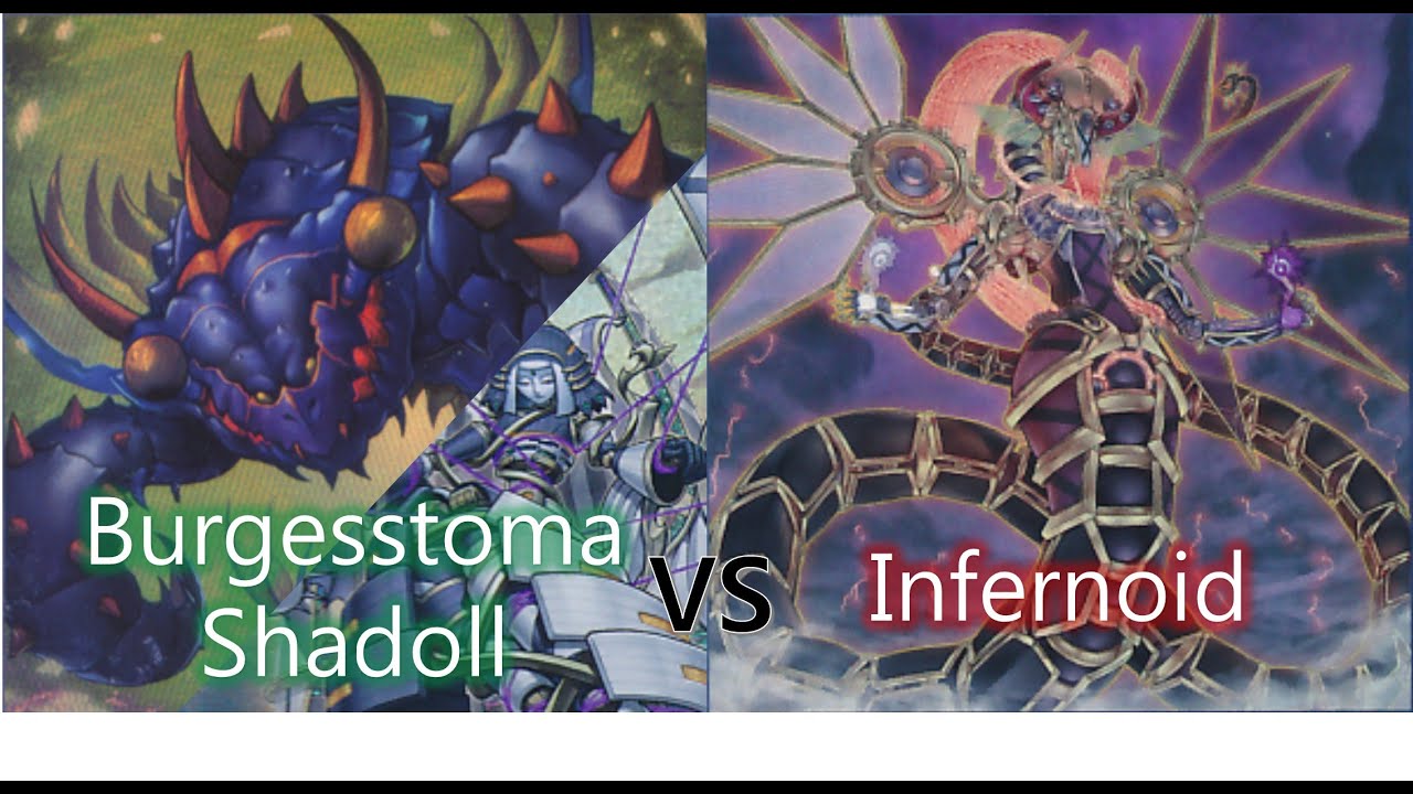 Burgesstoma Shadoll vs Infernoid