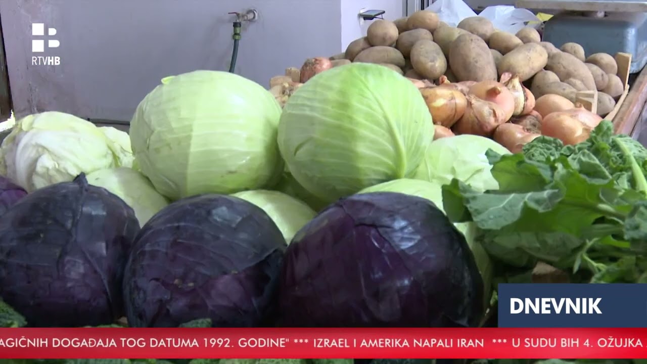 RTV HB | Poljoprivredni proizvodi na veletržnici nisu značajnije poskupjeli
