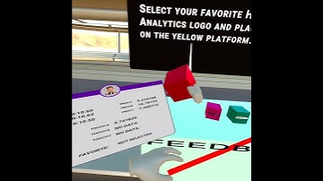 VR Interactions - Tracking hand interaction with game objects.