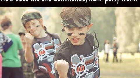 How does the SAS Commando NERF event work