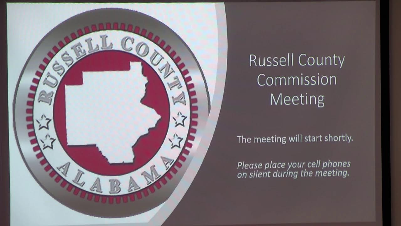 Russell County Commission Meeting 10/22/2025