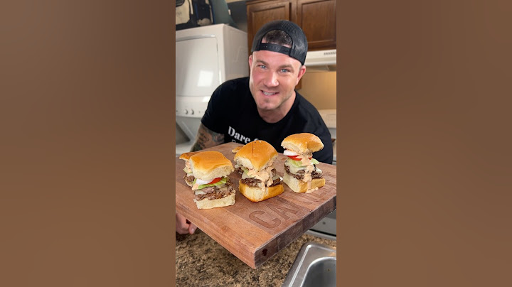 Mini Smash Burger 💥