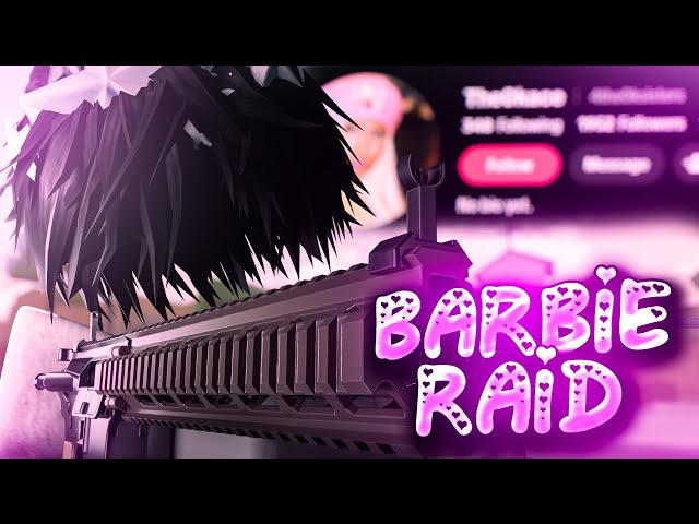 I Raided This Toxic Barbie Streamer In Da Hood.. - YouTube