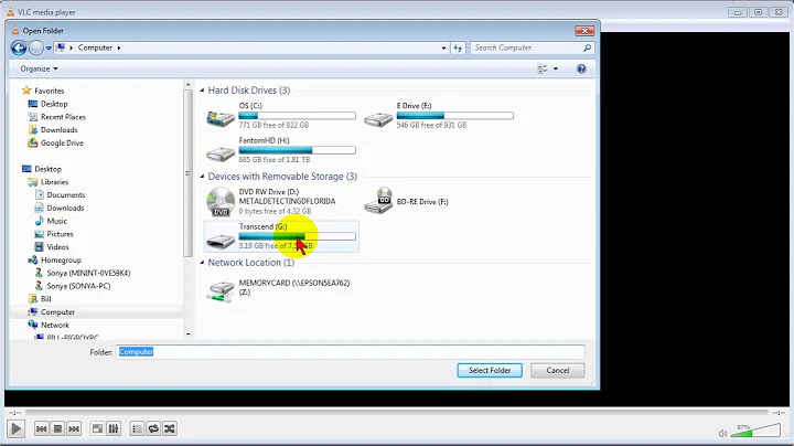 Copy DVDs to USB Thumbdrive, and play with all menus