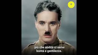 Charlie Chaplin - monologo per la pace - Dal film "The Great dictator"