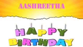 Aashreetha   Wishes & Mensajes - Happy Birthday