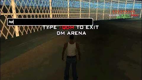 SAMP Modern Warfare 3 Server /dm bug.