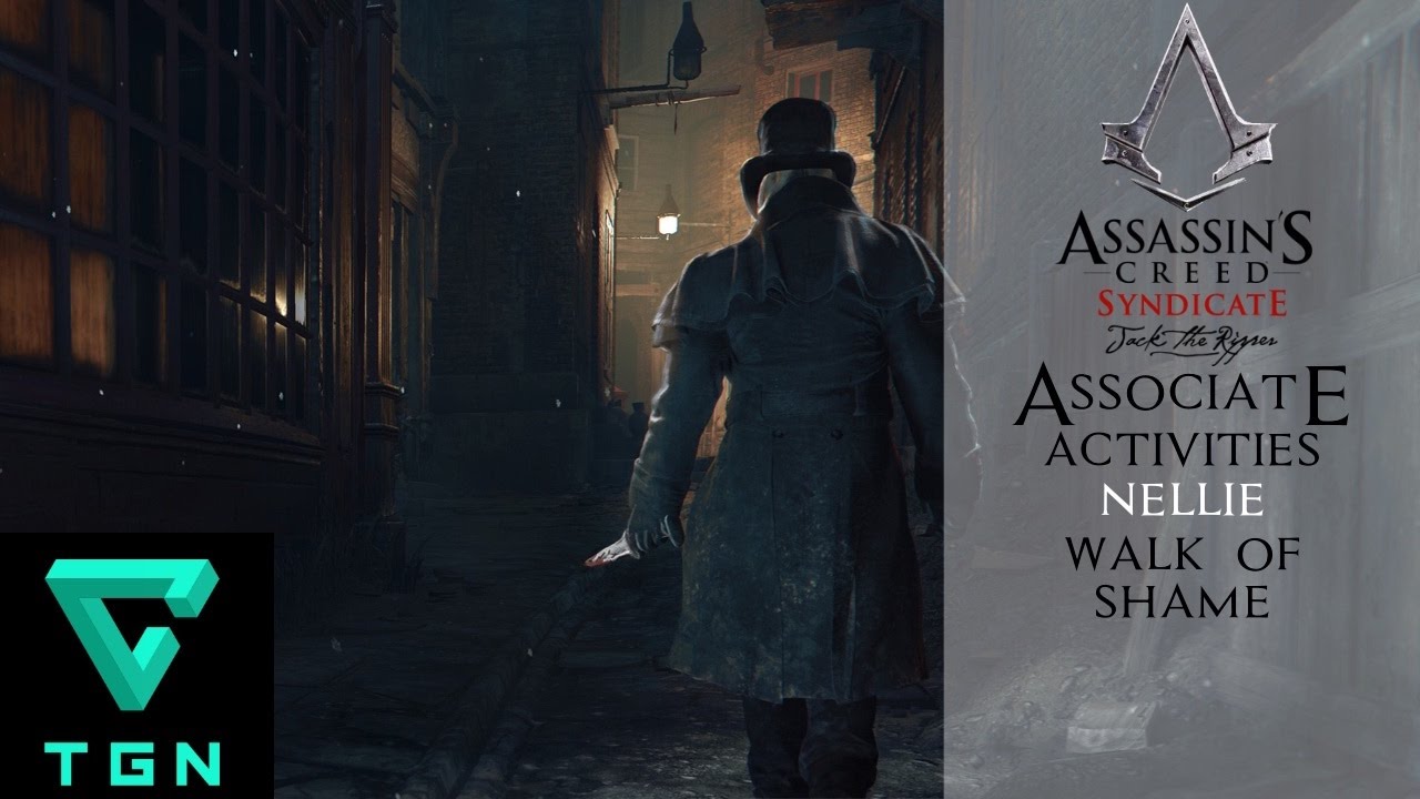 Assassin's Creed Jack The Ripper DLC Associate Activities Nellie Walk of Shame