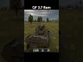 QF 3.7 Ram #warthunder #shorts #gaming