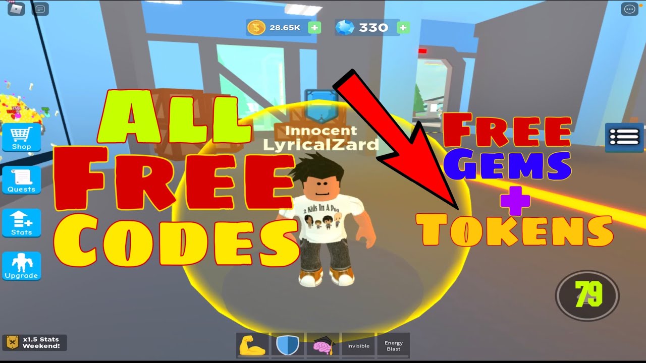 ALL FREE CODES SUPER POWER FIGHTING SIMULATOR ROBLOX YouTube