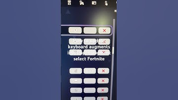 How to update keyboard augments input open augment select Fortnite
