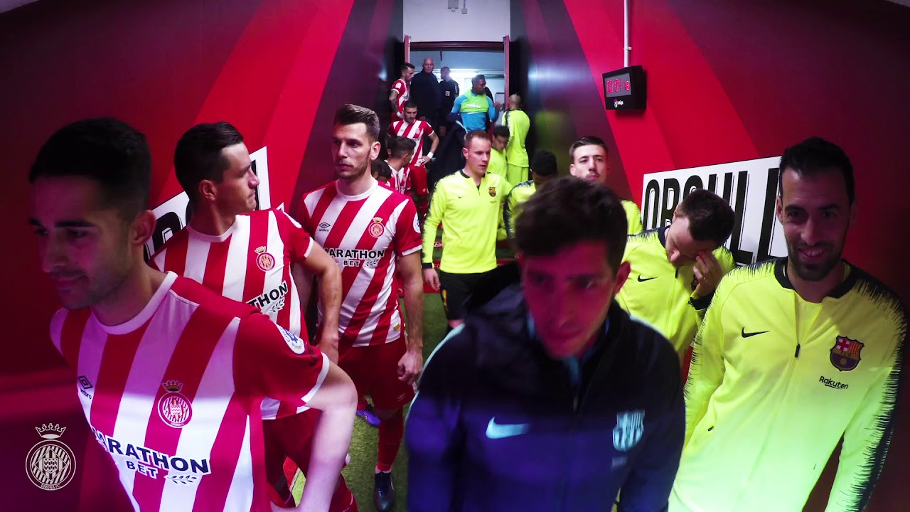 girona cathedral 🎥TUNNEL CAM | GIRONA 🆚BARÇA