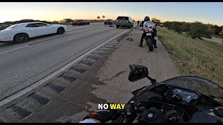 Freak Accident otw to the Ghost + Quiet Meet?! I ZX6R