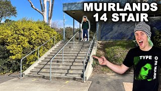 Skating Muirlands 14 stair in 2023!? - Spot History Ep. 3
