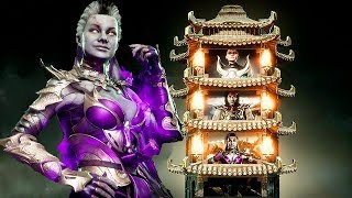 Mortal Kombat 11 Sindel Gameplay Klassic Tower Walkthrough MK11 (No Commentary)