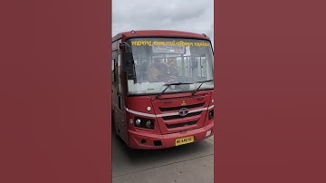 MSRTC Bs6 Tata Lal Pari On Pune Station Sawantwadi Route Overtaking