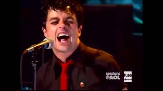 Green Day: Live at AOL Sessions 2004 | Yahoo! Studios, New York, USA (Sep. 20, 2004)