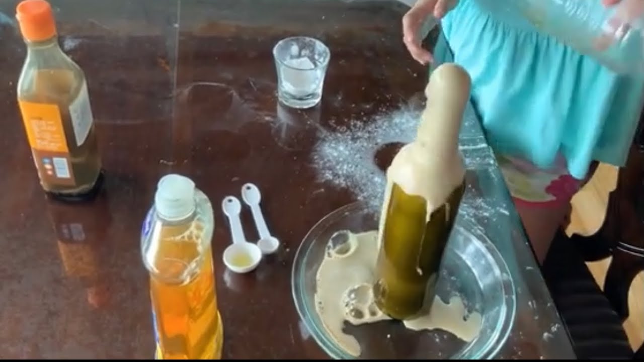 How to make your own vinegar volcano YouTube