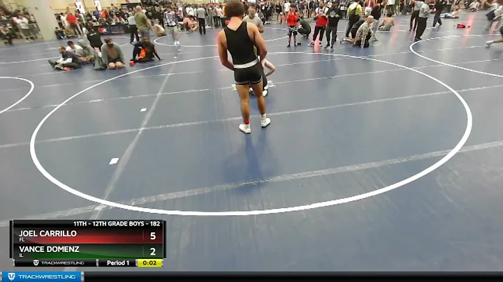 182 Lbs Champ. Round 1 - Joel Carrillo, FL Vs Vanc...