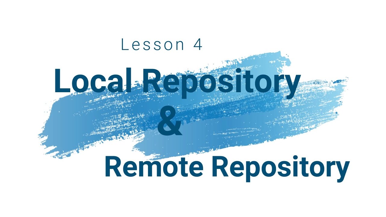 Local Repository & Remote Repository In Git - YouTube
