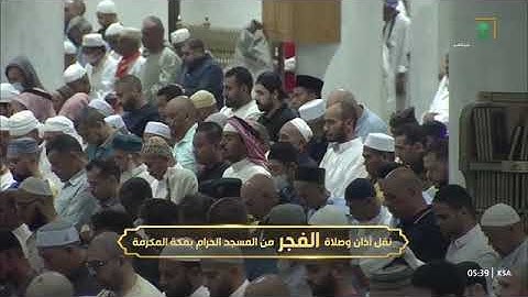صلاة الفجر للشيخ الوليد الشمسان 21 جمادى الأولى 1446 من المسجد الحرام من سورة هود