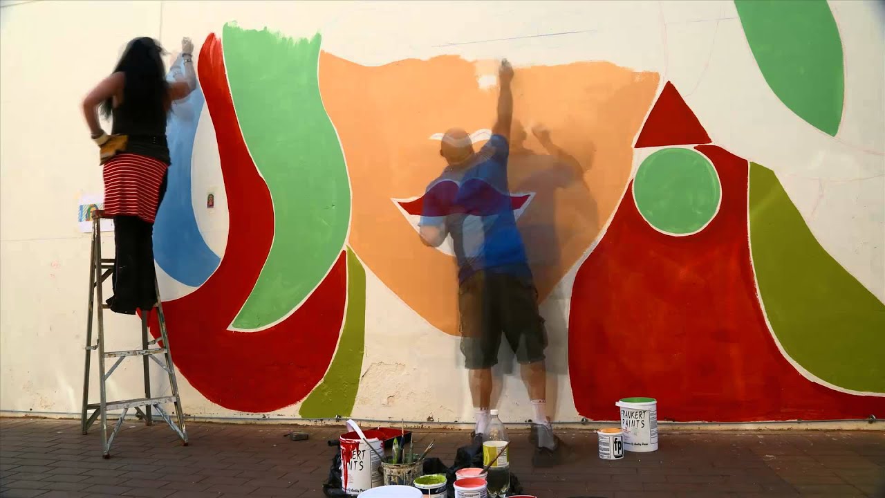 Lalla x LEGiT - Maboneng Precinct Mural