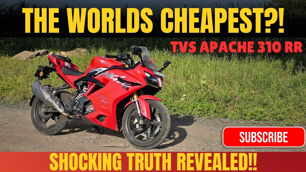 TVS apache 310 rr | Full review | designed by BMW 🤯 