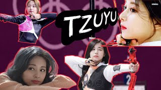 TZUYU of TWICE | Girl Archery • Idol Star Athletics Championships • ISAC Goddess