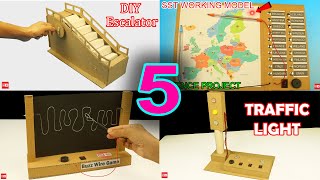 5 Amazing Science Fair Projects for School || Easy science project at Home