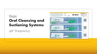 Sage Oral Cleansing and Suctioning System (6464-X)