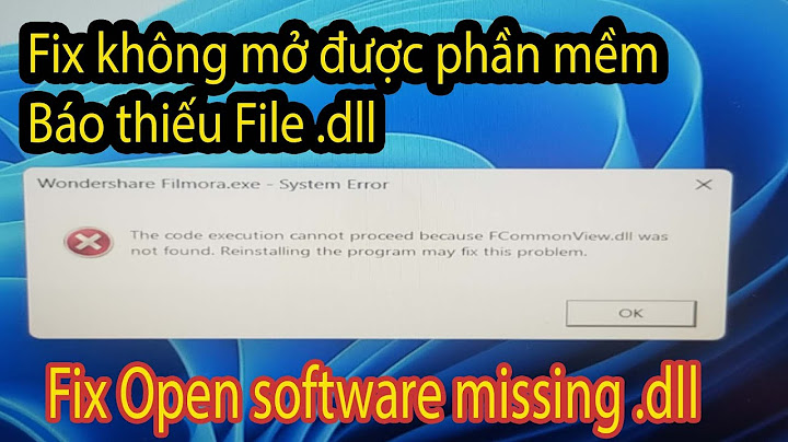 Lỗi thiếu file msstdfmt.dll error code 0x8002801c năm 2024