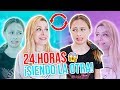 ¡24 HORAS SIENDO MI MADRE y ELLA SIENDO UNA NIÑA! 🙊RETO MADRE e HIJA  - Familia Carameluchi