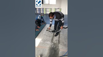 PVC Flooring using Pressure Sensitive Hot Melt Adhesive