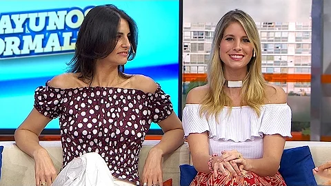 Virginia Ramos y Natalie Yoffe en Desayunos Inform...