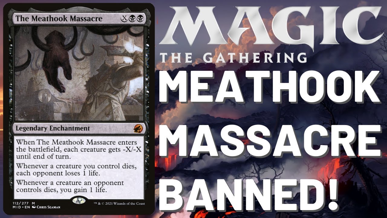 MEATHOOK MASSACRE BANNED!  Magic: the Gathering Standard Banned and  Restricted Announcement 