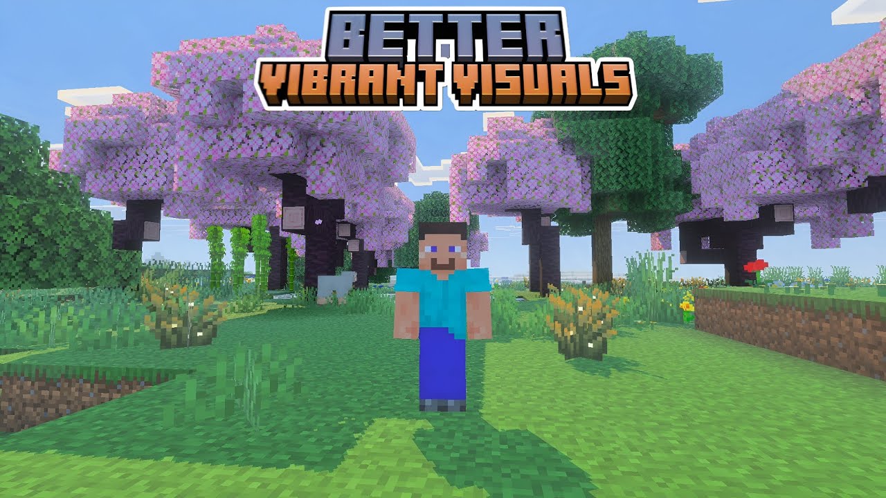 Minecraft Pocket Edition Better Vibrant Visual 😍🔥 