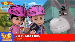 Vir: The Robot Boy Cartoon In Telugu | Telugu Stories | Wow Kidz Telugu | Vir Vs Giant Bug