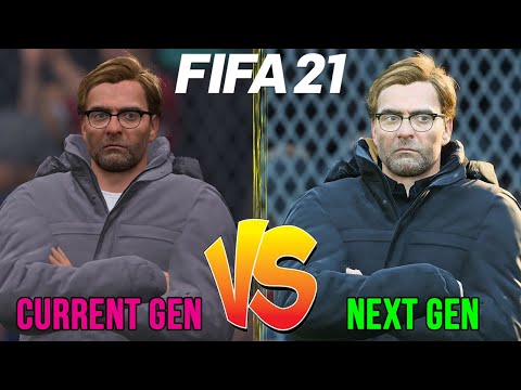 FIFA 21 NEXT GEN Vs CURRENT GEN - REAL MANAGERS COMPARISON | PS5 Vs PS4