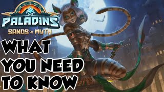 SAND OF MYTH: EVERYTHING YOU NEED TO KNOW! PALADINS PATCH 3.2
