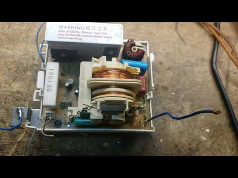 Microwave inverter test