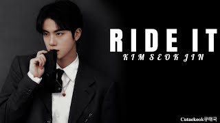 Ride It - Kim SeokJin || [FMV] || 𝐂𝐮𝐭𝐚𝐞𝐤𝐨𝐨𝐤큐태국