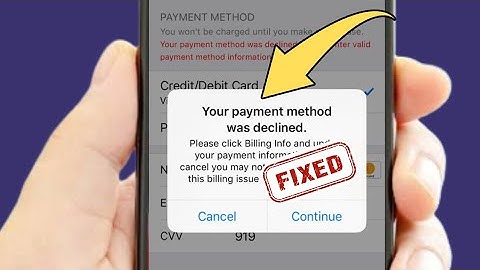How to fix your Payment Method was Declined on iPhone / App Store / iOS 26