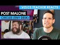 Voice Teacher Reacts to Post Malone - Circles (NPR Tiny Desk)