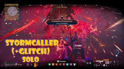 MW3 ZOMBIES STORMCALLER BOSS + GLITCH