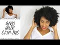 HOW TO: KINKY CURLY AFRO HAIR CLIP INS { INSTALL &amp; BLEND}
