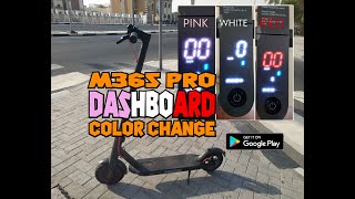 How to Change the Color of DASHBOARD M365 PRO | Mijia / Xiaomi || M365 Pro Dashboard screenshot 5