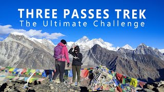 Everest three passes trek || Three passes Trek in Nepal || 3 Pass Trek with EBC and Gokyo